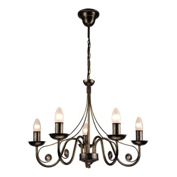 Chandelier on a chain  DONATO 5xE14/40W/230V