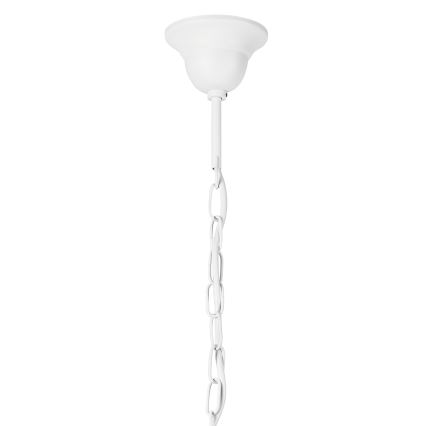 Chandelier on a chain DONATO 5xE14/40W/230V white