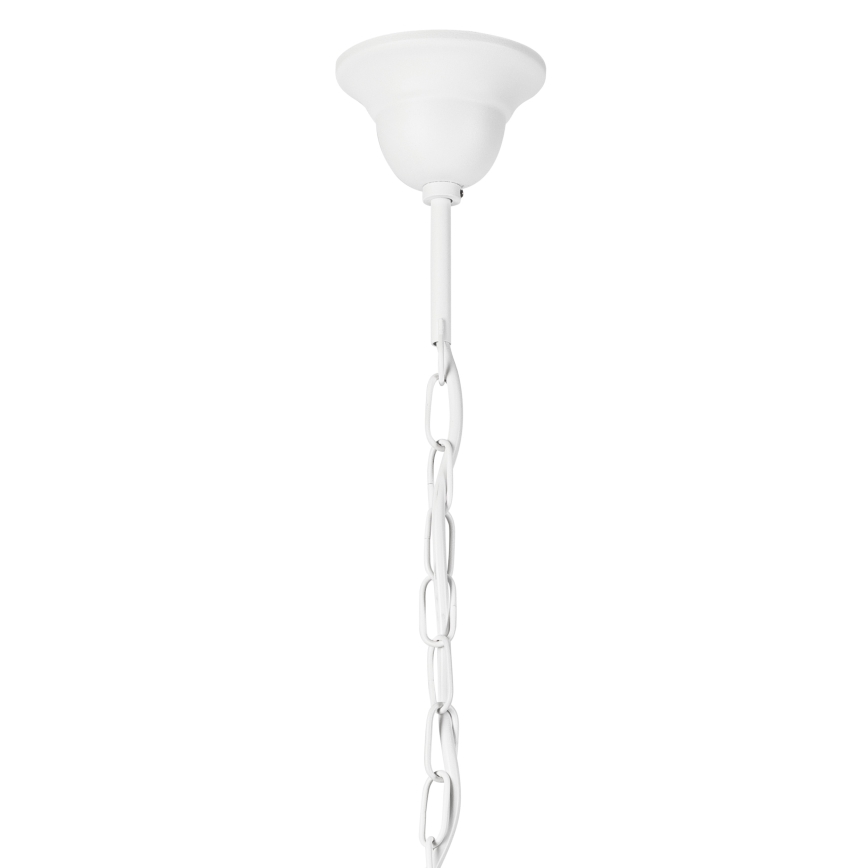 Chandelier on a chain DONATO 5xE14/40W/230V white