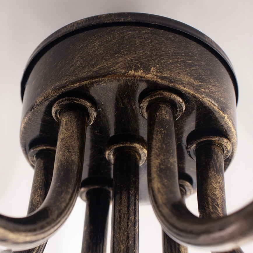 Chandelier on a chain DONATO 6xE14/40W/230V