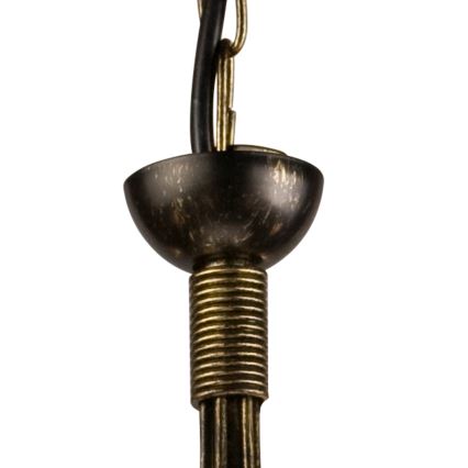 Chandelier on a chain DONATO 6xE14/40W/230V
