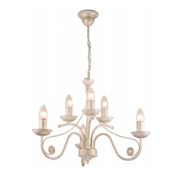 Chandelier on a chain DONATO 6xE14/40W/230V