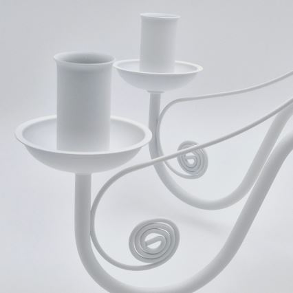 Chandelier on a chain DONATO 6xE14/40W/230V white