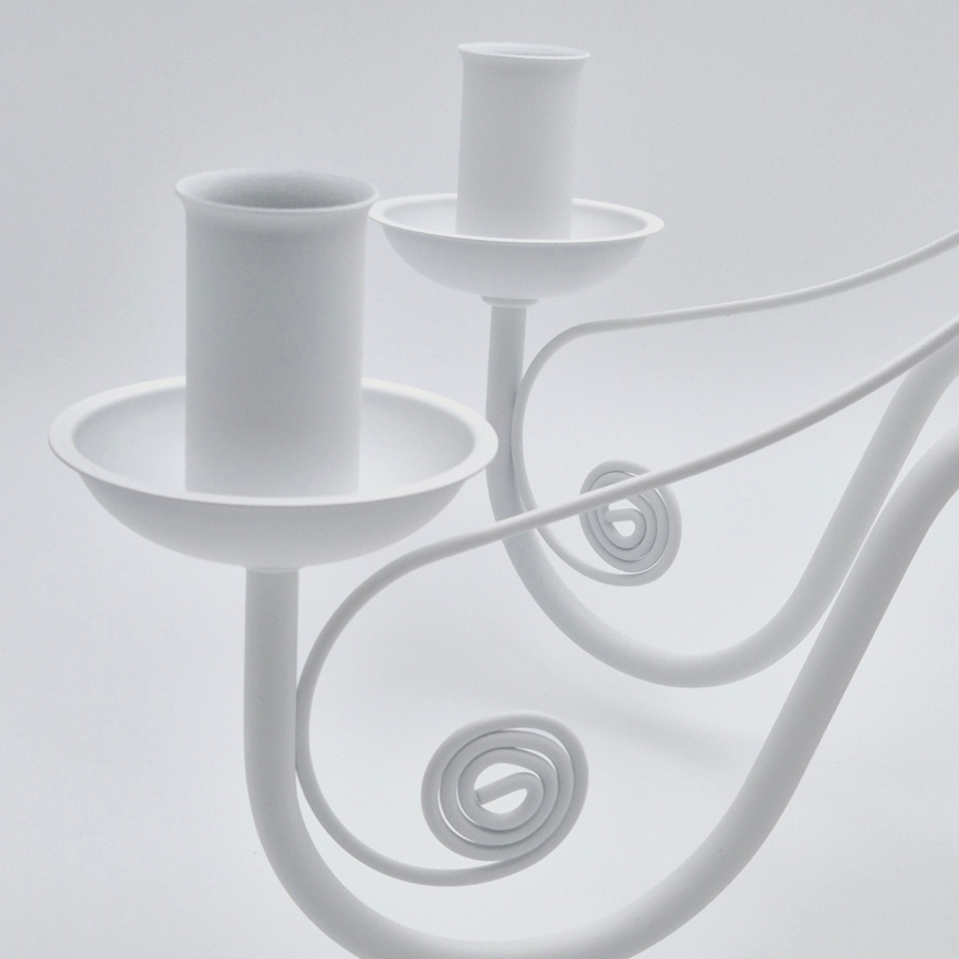 Chandelier on a chain DONATO 6xE14/40W/230V white