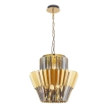 Chandelier on a chain DONNA 9xE14/40W/230V d. 45 cm gold