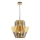 Chandelier on a chain DONNA 9xE14/40W/230V d. 45 cm gold