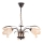 Chandelier on a chain DUCATTI 3xE14/10W/230V bronze