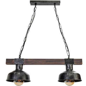 Chandelier on a chain FARO 2xE27/60W/230V