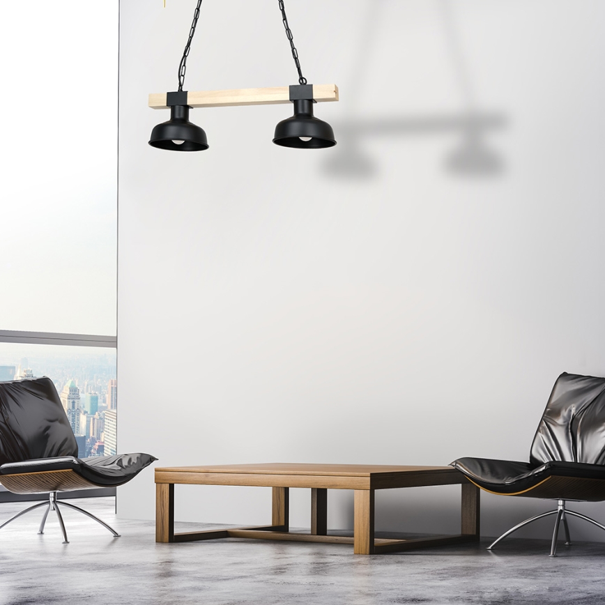 Chandelier on a chain FARO 2xE27/60W/230V