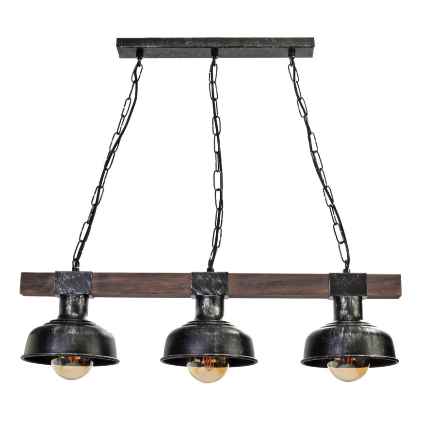 Chandelier on a chain FARO 3xE27/60W/230V
