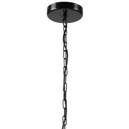 Chandelier on a chain GINA 3xE27/60W/230V black