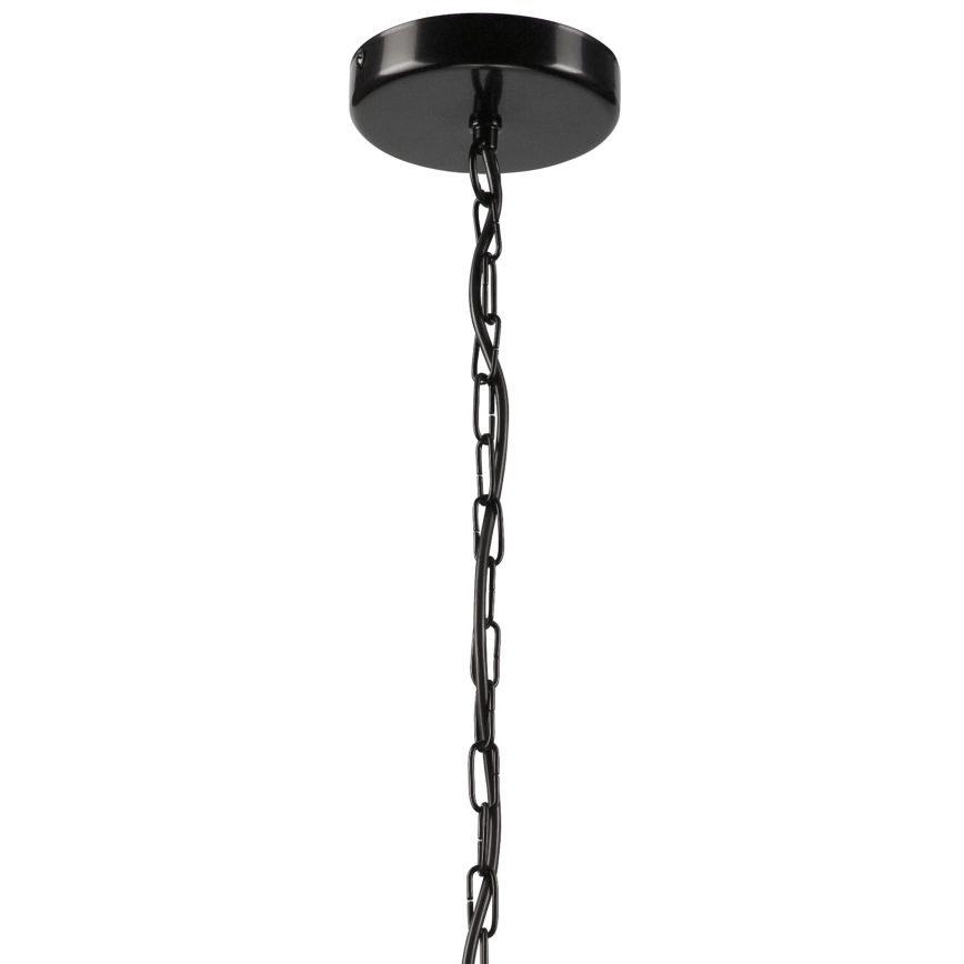 Chandelier on a chain GINA 3xE27/60W/230V black
