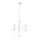 Chandelier on a chain GINA 3xE27/60W/230V white