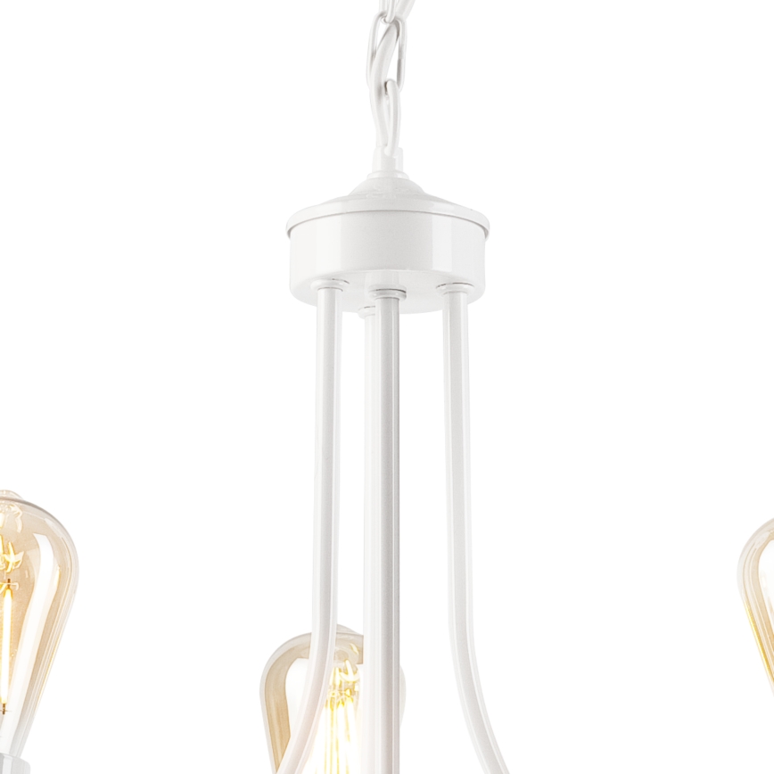 Chandelier on a chain GINA 3xE27/60W/230V white