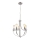 Chandelier on a chain GINA 5xE27/60W/230V matte chrome
