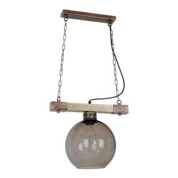 Chandelier on a chain HAKON 1xE27/60W/230V