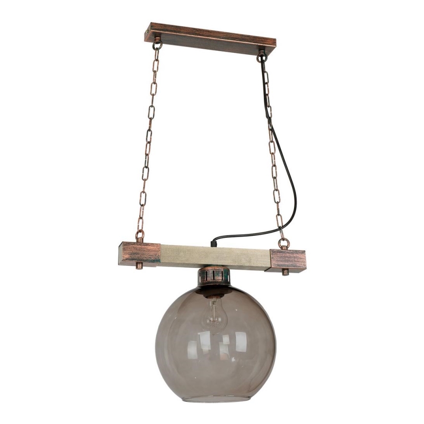 Chandelier on a chain HAKON 1xE27/60W/230V