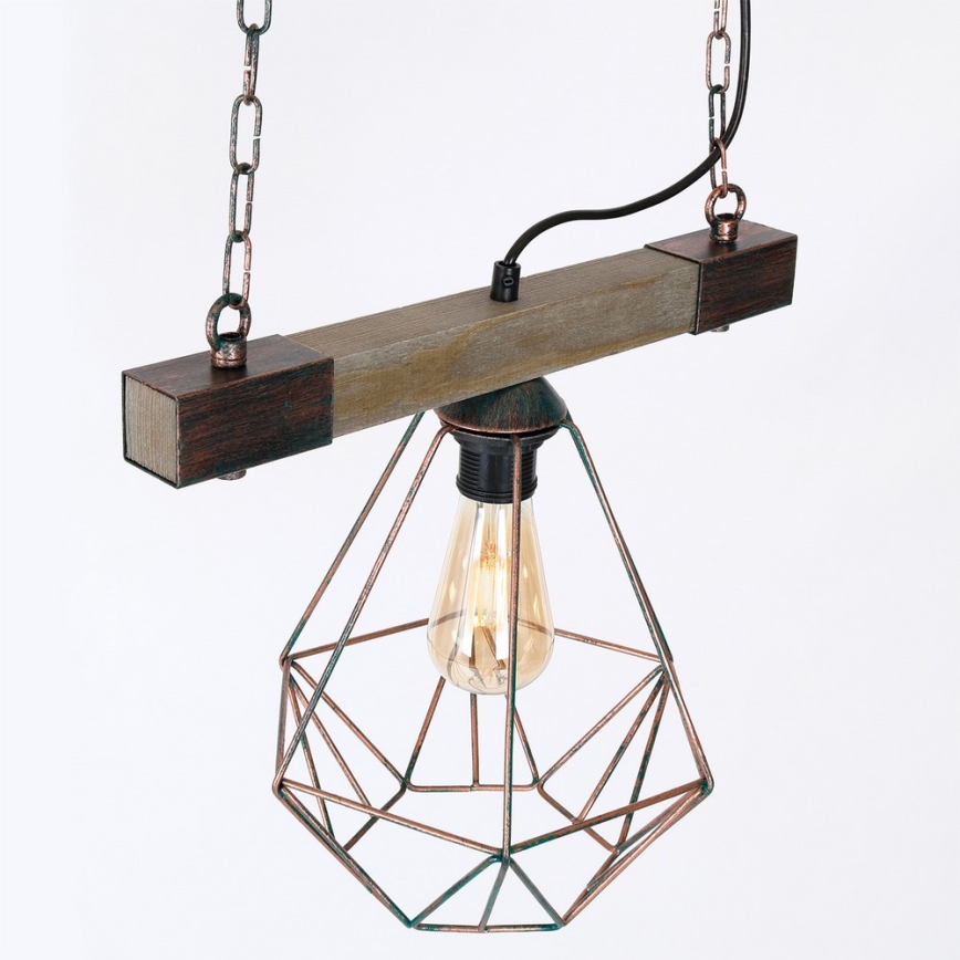 Chandelier on a chain HAKON 1xE27/60W/230V