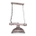 Chandelier on a chain HAKON 1xE27/60W/230V white wood