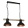 Chandelier on a chain HAKON 2xE27/60W/230V