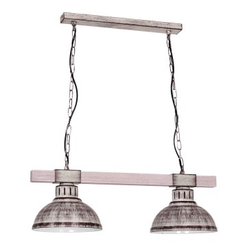 Chandelier on a chain HAKON 2xE27/60W/230V light