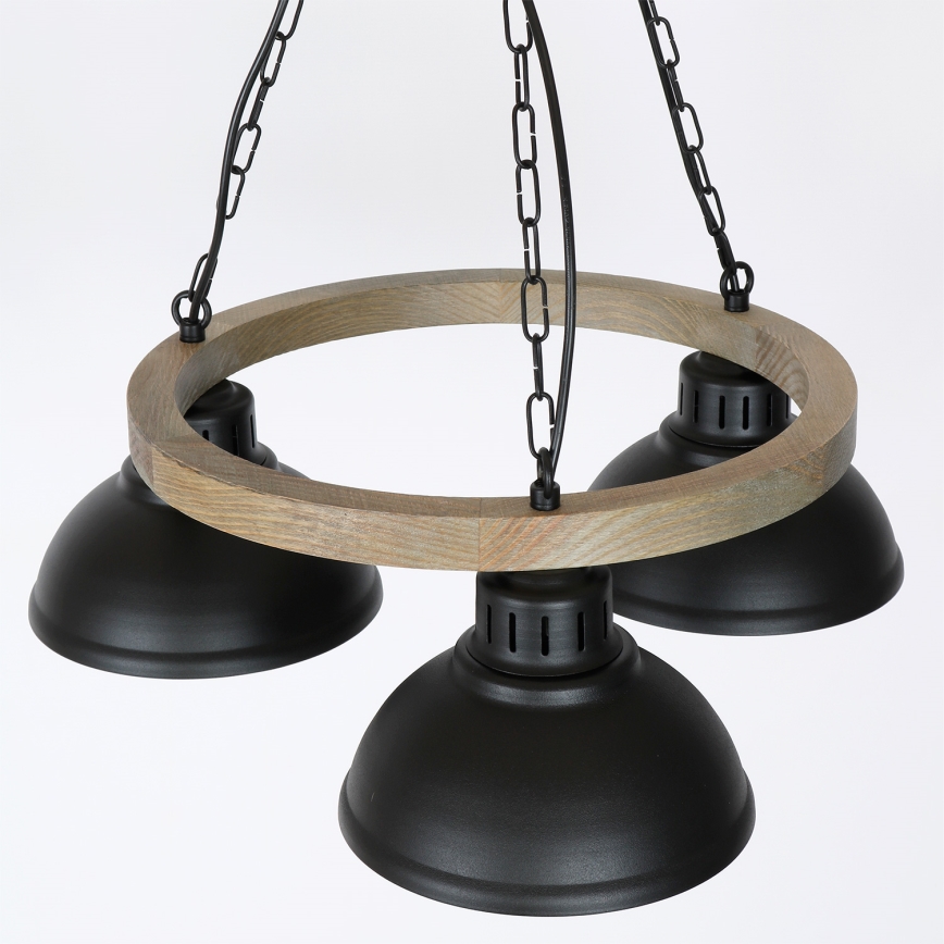 Chandelier on a chain HAKON 3xE27/60W/230V