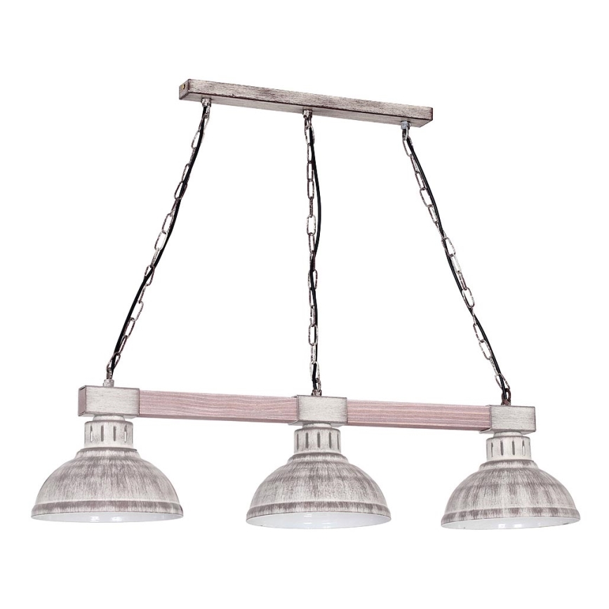 Chandelier on a chain HAKON 3xE27/60W/230V light