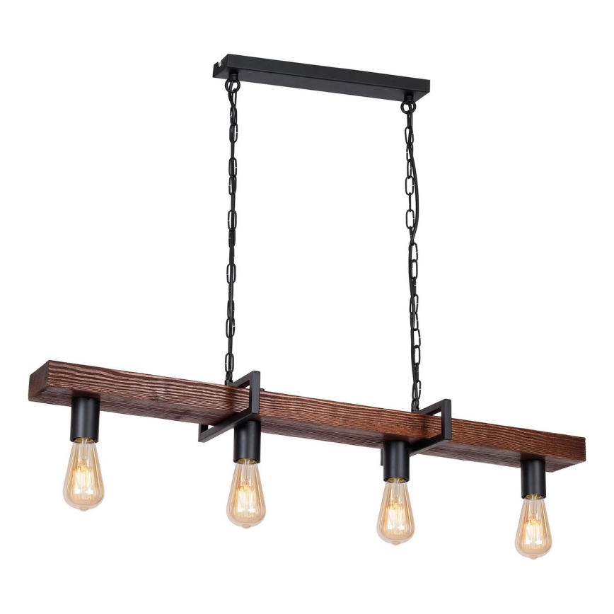 Chandelier on a chain HARD 4xE27/60W/230V