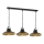 Chandelier on a chain IRON 3xE27/60W/230V