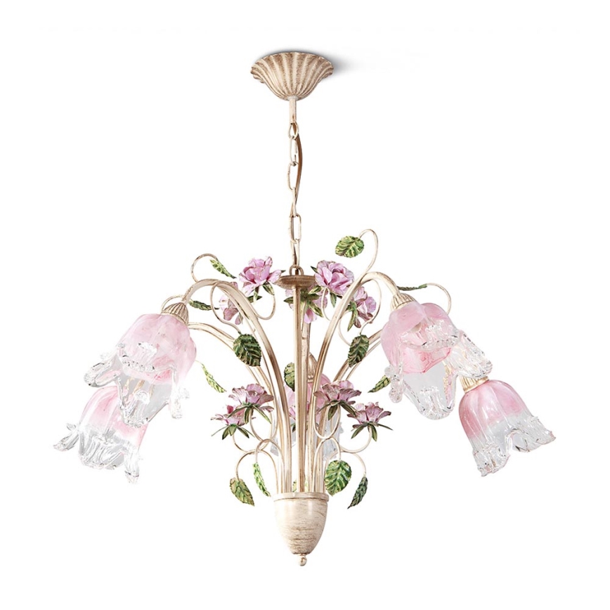 Chandelier on a chain ISABEL 5xE14/40W/230V