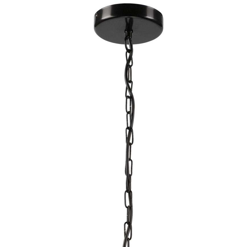 Chandelier on a chain JASPER 4xE27/60W/230V beech/beige