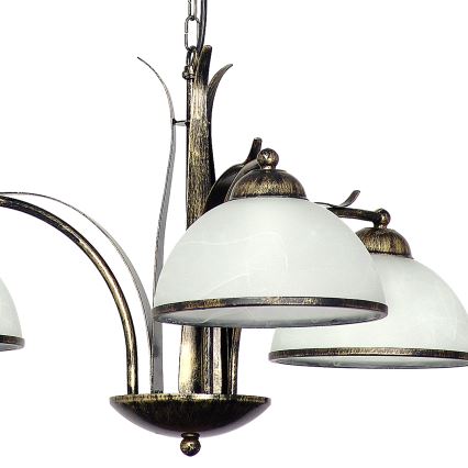 Chandelier on a chain KORFU 3xE27/60W/230V