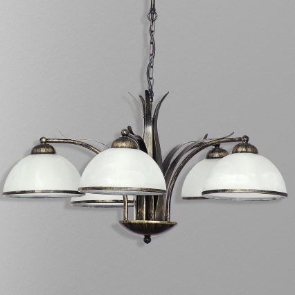 Chandelier on a chain KORFU 5xE27/60W/230V