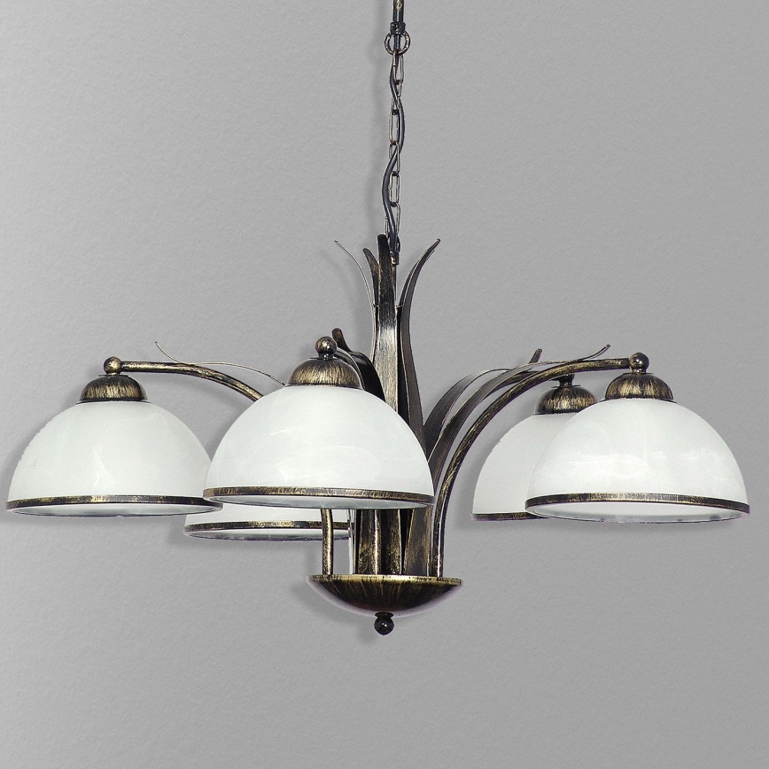 Chandelier on a chain KORFU 5xE27/60W/230V
