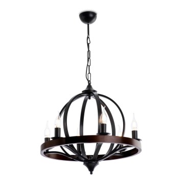 Chandelier on a chain KYOLN 6xE14/40W/230V