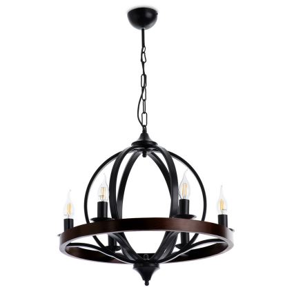Chandelier on a chain KYOLN 6xE14/40W/230V