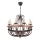 Chandelier on a chain LOARA 10xE14/60W/230V
