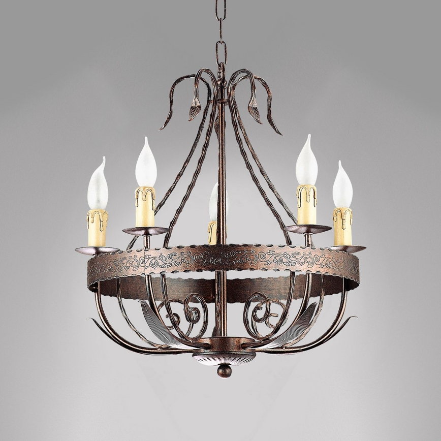 Chandelier on a chain LOARA 10xE14/60W/230V