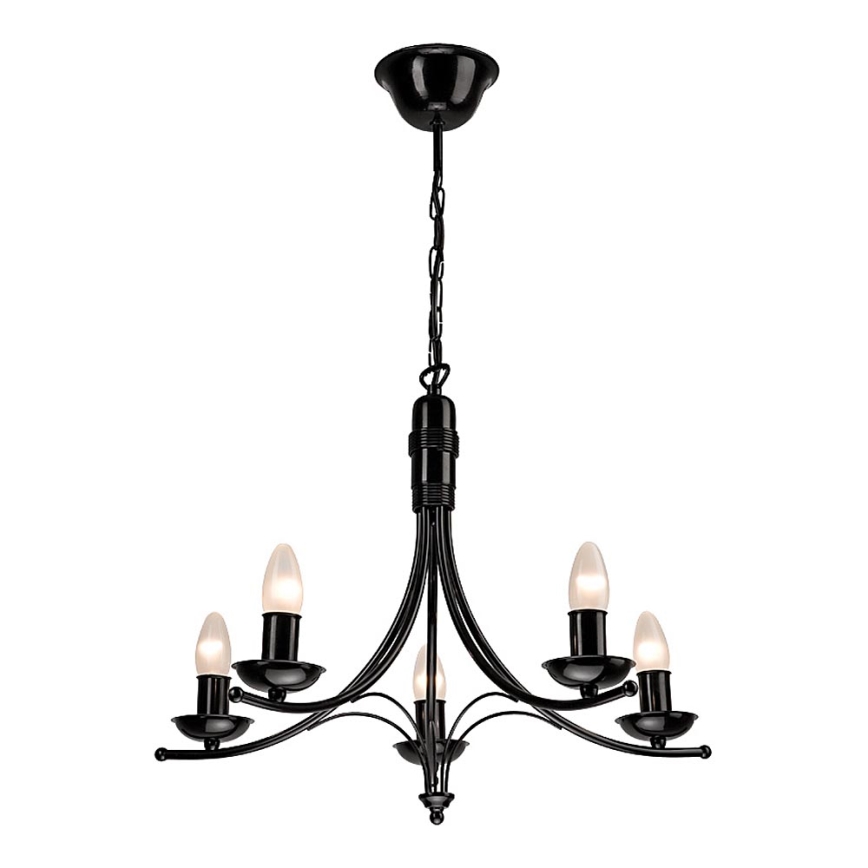 Chandelier on a chain LUCA 5xE14/40W/230V