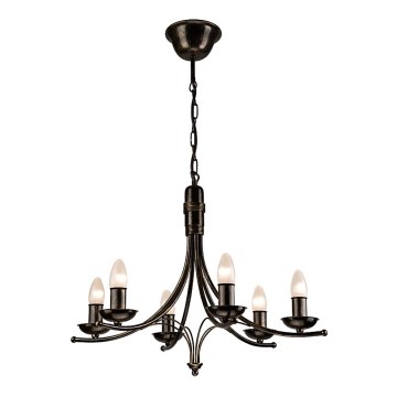 Chandelier on a chain LUCA 6xE14/40W/230V