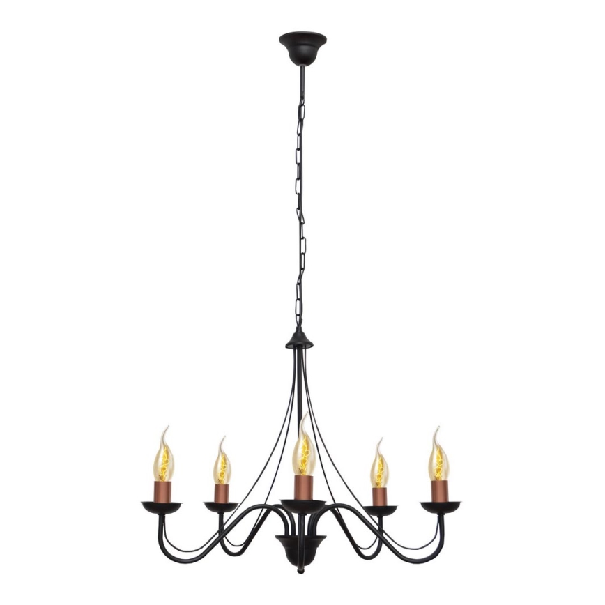 Chandelier on a chain MALBO 5xE14/60W/230V