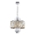 Chandelier on a chain MARGOT 6xE14/40W/230V matte chrome