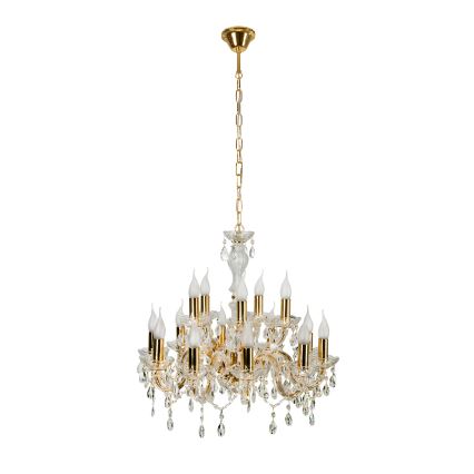 Chandelier on a chain MARIA TERESA 15xE14/40W/230V