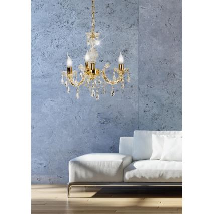 Chandelier on a chain MARIA TERESA 3xE14/40W/230V