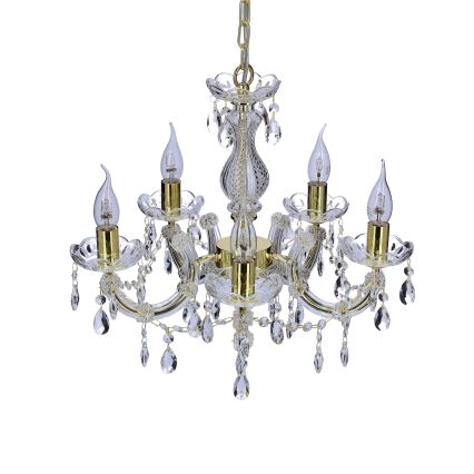 Chandelier on a chain MARIA TERESA 5xE14/40W/230V