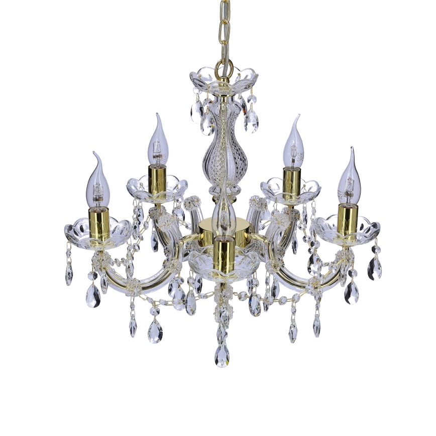 Chandelier on a chain MARIA TERESA 5xE14/40W/230V