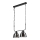 Chandelier on a chain MARIO 2xE27/60W/230V chrome