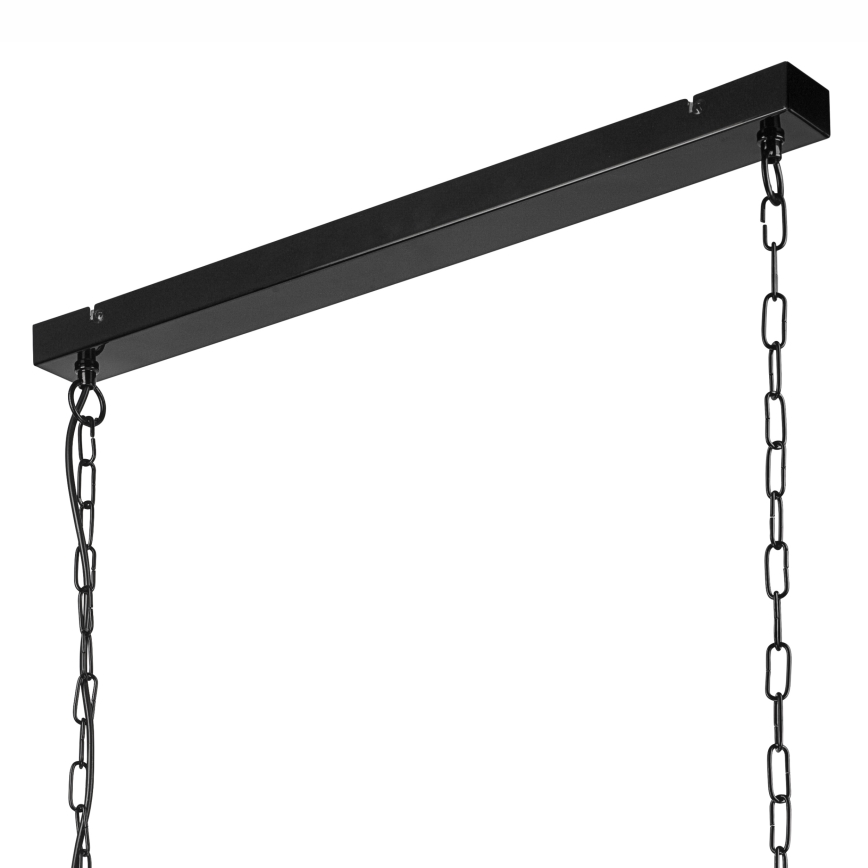 Chandelier on a chain MARIO 3xE27/60W/230V brass