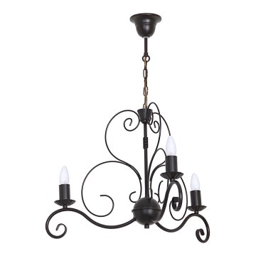 Chandelier on a chain MAURO 3xE14/60W/230V
