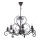 Chandelier on a chain MAURO 7xE14/60W/230V